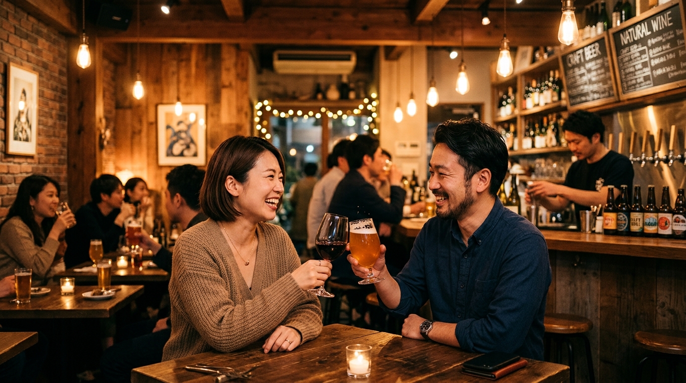 【体験談】お酒婚の評判とリアルな実態！酒好き男女専門の結婚相談所で、初デートから自然に盛り上がれた理由